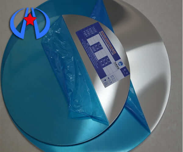 1050 Aluminiumscheibe mit Bluefilm