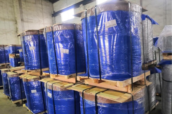 قطع دائرية من الألومنيوم للتغليف والشحن