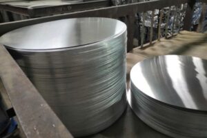 Kreis aus Aluminiumblech